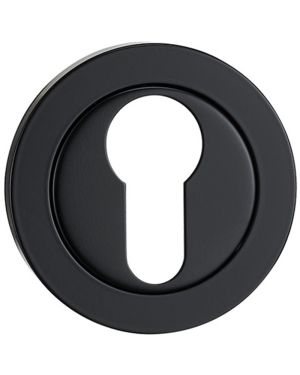 Matt Black Euro Escutcheon 