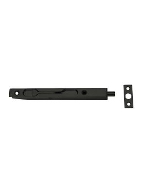 Premium 160mm Flush Bolt - Black Finish