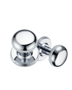 Gallucio Door Knobs - Brilliante Chrome