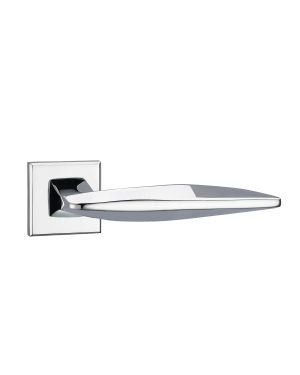 Grazie Lever On Square Rose - Brilliante Chrome