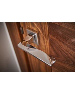 Grazie Lever On Square Rose - Brilliante Chrome