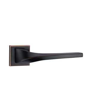 Maddelena Lever On Square Rose - Rubbed Copper