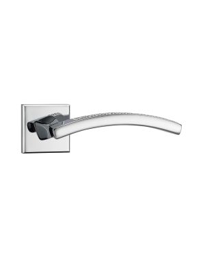Prezioso Lever On Square Rose - Brilliante Chrome (EOL)