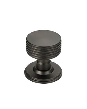 Scanalato Door Knob - Dark Bronze Anthracite