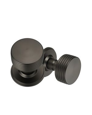 Scanalato Door Knob - Dark Bronze Anthracite