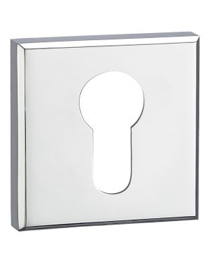 Brilliante Chrome Euro Escutcheon (SR)