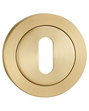 Satin Brass Escutcheon