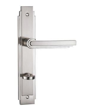 Viso Lever On Backplate - Bathroom