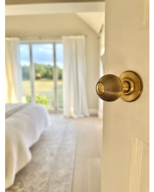 Zigrinato Mortice Knobs - Parisian Bronze