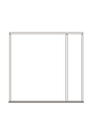 Oak External Double Door Frame with Right Handed Sidelight