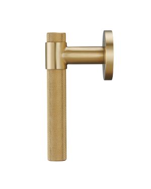 Durban Lever Handle Pair - Satin Brass