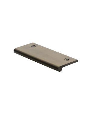Heritage Brass EP Edge Pull Cabinet Handle 100mm Antique Brass finish