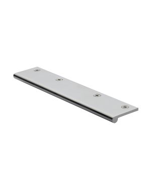 Heritage Brass EP Edge Pull Cabinet Handle 200mm Satin Chrome finish