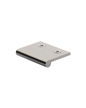 Heritage Brass EP Edge Pull Cabinet Handle 50mm Satin Nickel finish