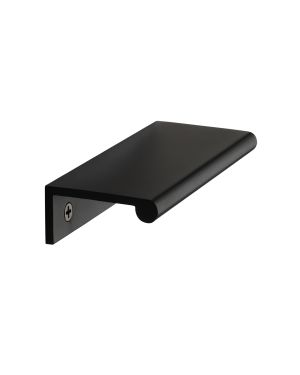 Heritage Brass EPR Edge Pull Cabinet Handle 100mm Matt Black finish