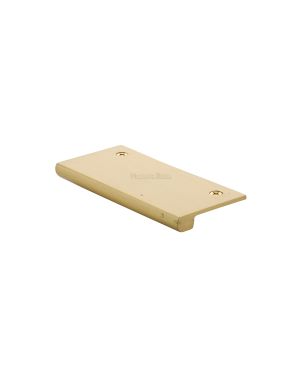 Heritage Brass EPT Edge Pull Cabinet Handle 50mm Satin Brass finish
