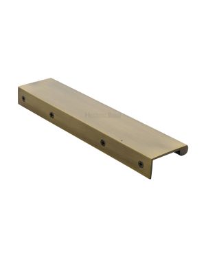 Heritage Brass EPTR Edge Pull Cabinet Handle 200mm Antique Brass finish