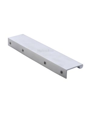 Heritage Brass EPTR Edge Pull Cabinet Handle 200mm Satin Chrome finish