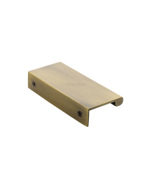 Heritage Brass EPTR Edge Pull Cabinet Handle 50mm Antique Brass finish