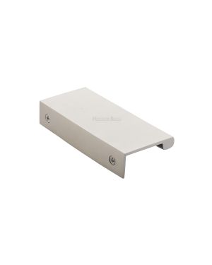 Heritage Brass EPTR Edge Pull Cabinet Handle 50mm Satin Nickel finish