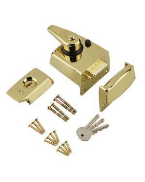 ERA1930 British Standard Deadlocking Nightlatch - Brass