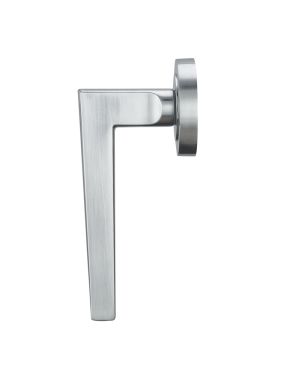 Eroina Lever Handle Pair - Polished & Satin Chrome