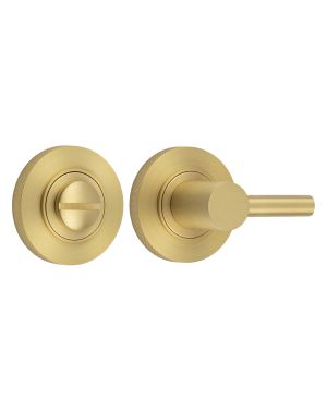 Easy Bathroom Turn  - Satin Brass