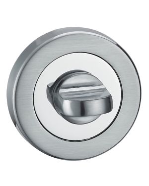 Essentials Bath Turn Polished & Satin Chrome (EOL)