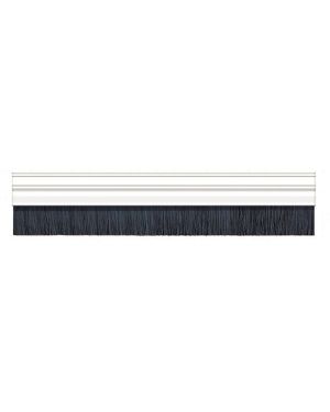 White Aluminium Brush Strip 914mm