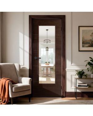 Faro Walnut 1-Light Fire Door (FD30)