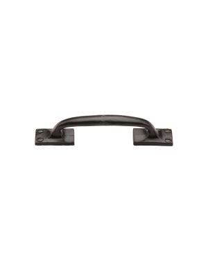 The Cabinet Pull Offset Design 159mm Black Iron