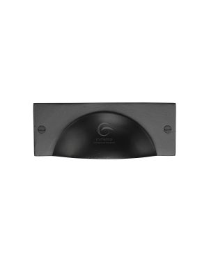 Matt Black Rustic Iron Cheshire Cabinet Drawer Pull