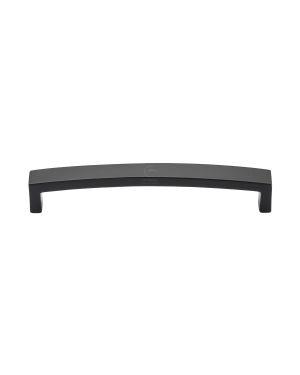 Matt Black Rustic Iron Cabinet Pull Metro Design 160mm CTC
