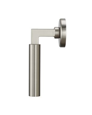 Figlio Lever Handle Pair - Pearlescent Nickel