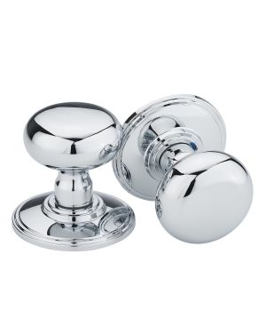 Fungo Mortice Knobs - Polished Chrome (EOL)