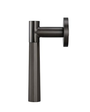 Giza Lever Handle Pair - Dark Bronze Anthracite