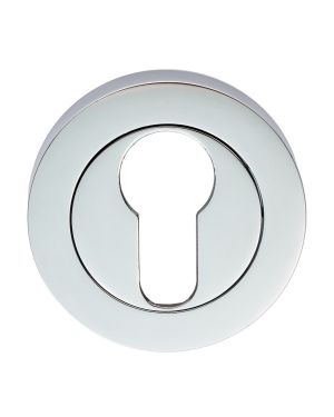 Polished Chrome Euro Escutcheon