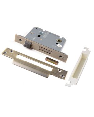 3" (76mm) Heavy Duty Bathroom Lock - Bronze