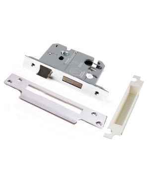 3" (76mm) Heavy Duty Euro Sashlock - Chrome