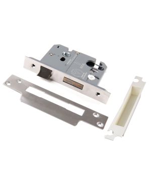 3" (76mm) Heavy Duty Euro Sashlock - Nickel