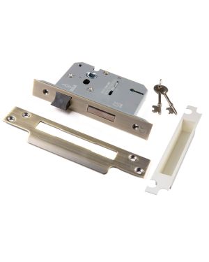 3" (76mm) Heavy Duty Sashlock - Bronze
