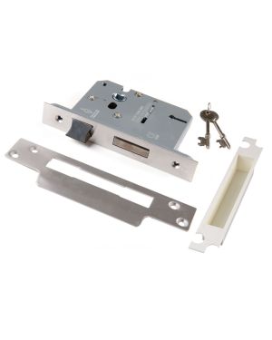 3" (76mm) Heavy Duty Sashlock - Nickel