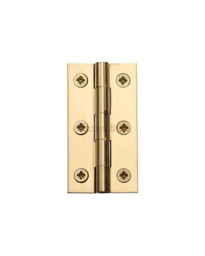 Heritage Brass Hinge Brass 2 1/2 x 1 3/8 Polished Brass finish