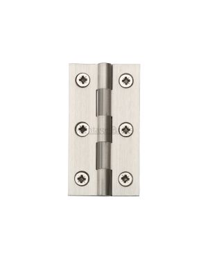 Heritage Brass Hinge Brass 2 1/2 x 1 3/8 Satin Nickel finish