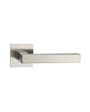 Drava Lever On Square Rose - Stainless Steel (EOL)