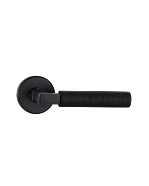 Incrocio Lever Handle Pair - Midnight Black