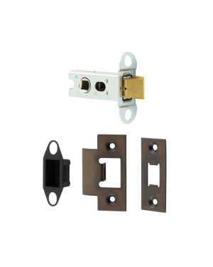 Jedo Heavy Duty Tubular Latches - Dark Bronze