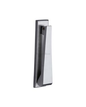 Heritage Brass Door Knocker Satin Chrome finish