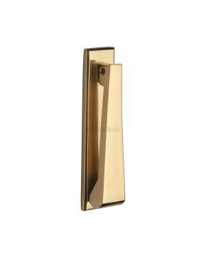 Heritage Brass Door Knocker Unlacquered Brass finish