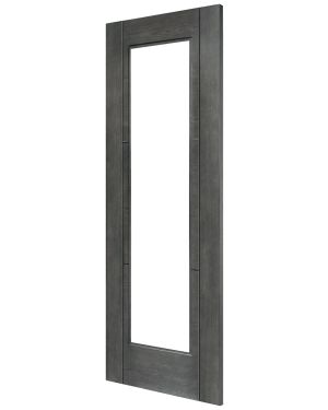 Pollino Grey 1-Light Fire Door (FD30 - Made to Measure)